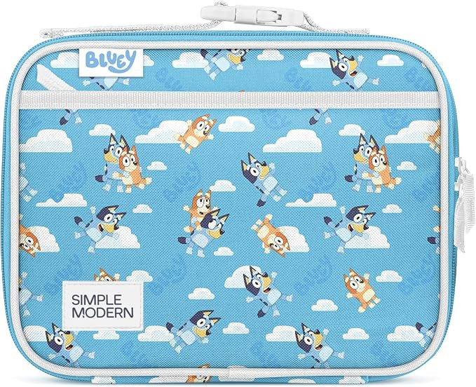 Simple Modern Bluey Kids Lunch Box & Insulated Lunch Bag for School | Cloud | Amazon (US)