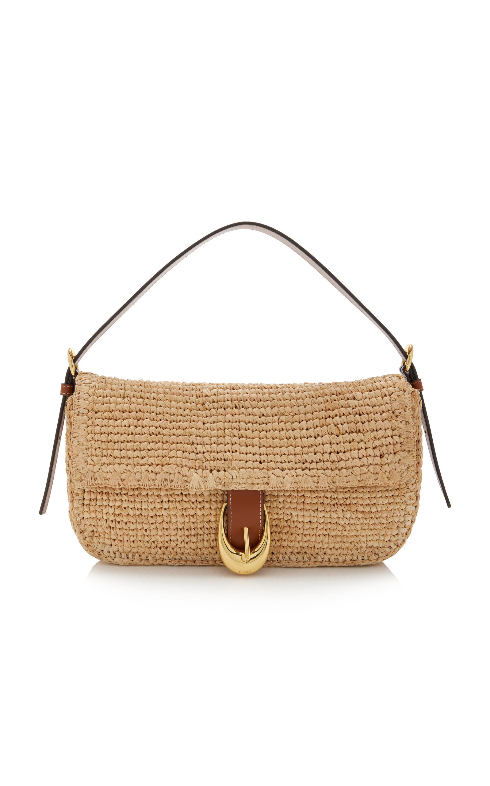 Harlow Raffia Shoulder Bag | Moda Operandi (Global)