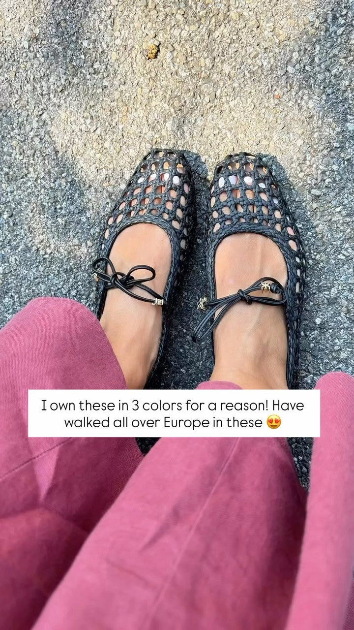 13 things I packed for Europe and are making my trip better! Europe outfits. Travel favorites. Travel necessities. Summer outfits. Vacation outfits. I love these woven ballet flats! Walked 12k steps in these with no issues. Chic and comfortable + TTS for 13 things I packed for Europe and are making my trip better! Europe outfits. Travel favorites. Travel necessities. Summer outfits. Vacation outfits. I love these woven ballet flats! Walked 12k steps in these with no issues. Chic and comfortable + TTS for me.

#LTKootd #LTKTravel #LTKPetite
