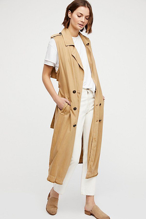 Sleeveless Trench by Free People | Free People