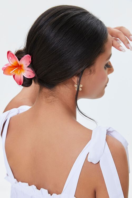 Tropical Floral Hair Claw Clip | Forever 21 | Forever 21 (US)