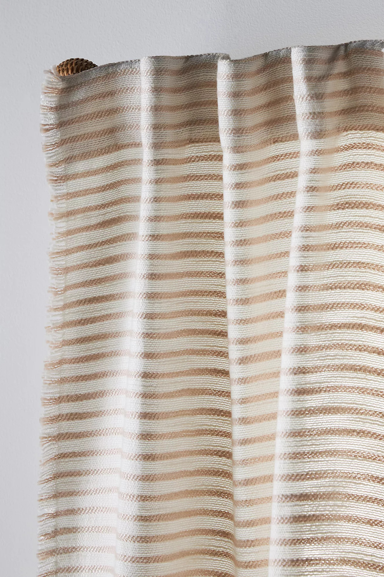 Luxe Linen Blend Curtain | Anthropologie (UK)