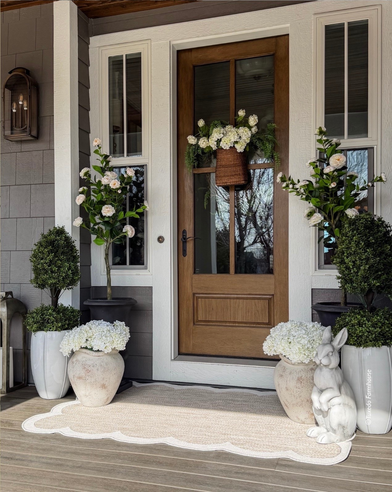 I get a little giddy when I find something that adds charm to my spaces. Charm adds cozy and comfort and says “Hey, you’re welcome here.” My new porch rugs, bunnies and fluted planters all add a little charm. How pretty is the scallop edge on my front door rug?! It’d be lovely in a large size under furniture as well. 

#LTKSaleAlert #LTKHome #LTKSeasonal