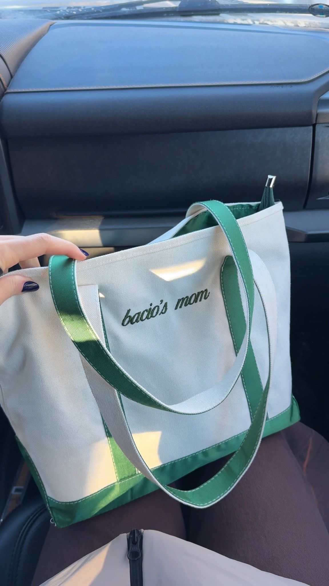 Custom tote bag from Etsy