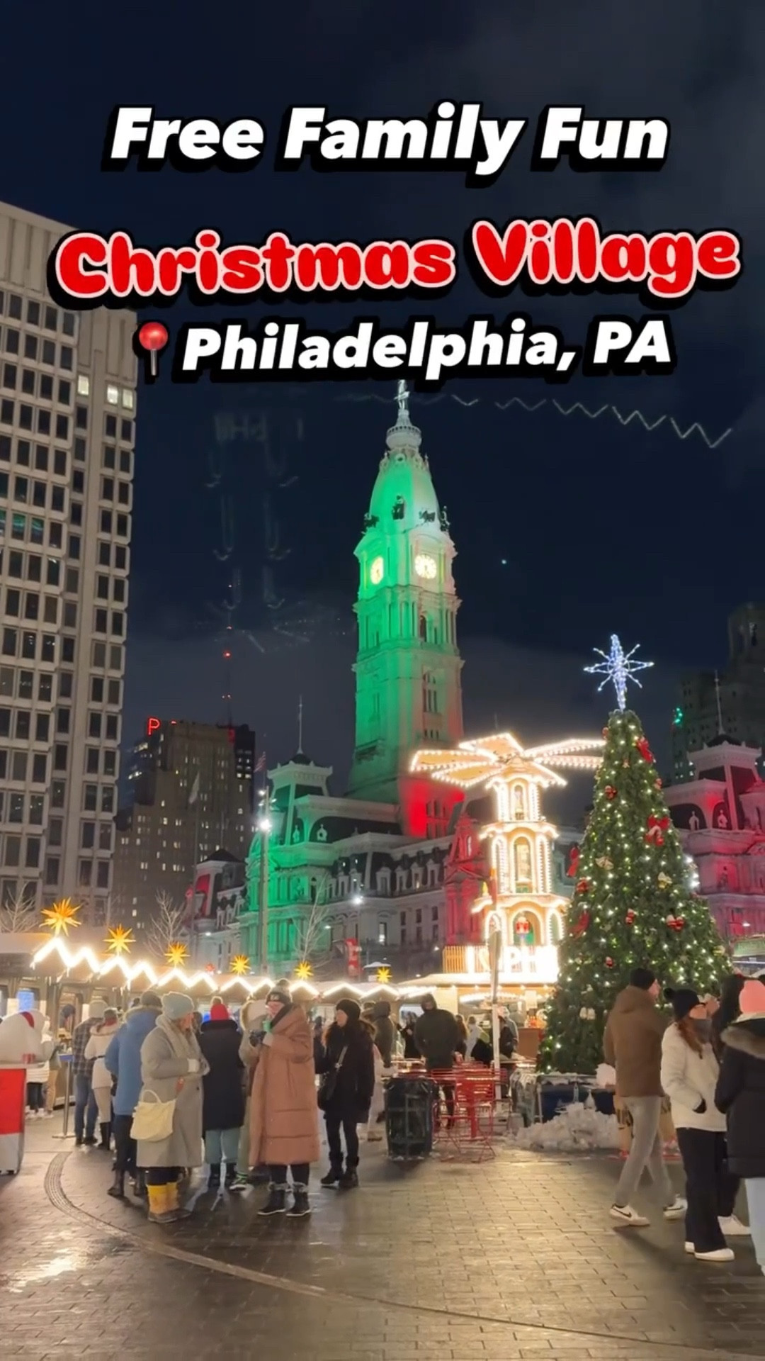 Looking for a festive Christmas market experience ✨ without flying to Europe? 🎄✈️
Add Christmas Village in Philadelphia to your holiday bucket list!
‌
🇺🇸 One of the biggest Christmas markets in the US
🎁 Over 120 vendors with authentic German food & crafts indoor and out
🎡 Double-decker carousel (𝘩𝘶𝘨𝘦 𝘬𝘪𝘥 𝘸𝘪𝘯!)
🍺 Cozy beer garden + warm mulled wine
‌
𝗖𝗵𝗿𝗶𝘀𝘁𝗺𝗮𝘀 𝗩𝗶𝗹𝗹𝗮𝗴𝗲 𝗶𝗻 𝗣𝗵𝗶𝗹𝗮𝗱𝗲𝗹𝗽𝗵𝗶𝗮
🗓️ Held annually late Nov thru Dec 24th
📍 LOVE Park & City Hall
⏰ Sun–Thu: 12–8 PM | Fri–Sat: 12–9 PM
🎟️ No admission
🦃 Thanksgiving: 9 AM–5 PM
🎄 Christmas Eve: 12–5 PM
‌
✨ Bonus indoor fun (𝘱𝘦𝘳𝘧𝘦𝘤𝘵 𝘧𝘰𝘳 𝘤𝘰𝘭𝘥 𝘥𝘢𝘺𝘴!)
Warm up inside the LOVE Park Welcome Center with the Festival of Trees 🎄 — a beautiful fundraiser supporting kids & families at CHOP.
✔️ 2 dozen+ stunning trees
✔️ Free to visit
🗓️ Thru Dec 24
‌
🛍️ More FREE holiday magic indoors at the historic Wanamaker Building! Check out a recent reel to learn more about Wanamaker Light Show, Dickens Village and the indoor holiday marketplace!✨
‌
Make last-minute plans to visit before it closes or put this on your holiday travel list for next year! 🎅🎄
‌
What is your favorite holiday event to attend? Let us know below! 👇

#LTKHoliday #LTKTravel