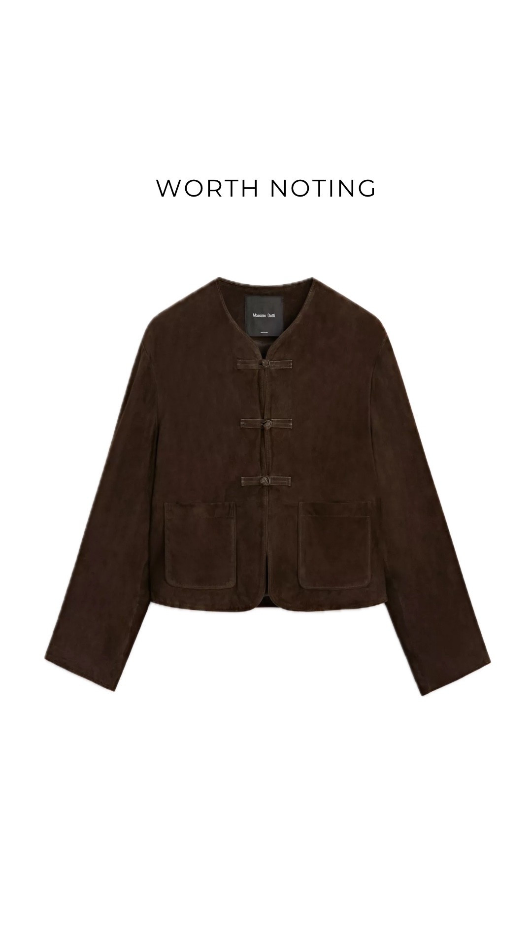 Suede Leather Jacket from Massimo Dutti 

#LTKFashionMonth #LTKdatenight #LTKspring