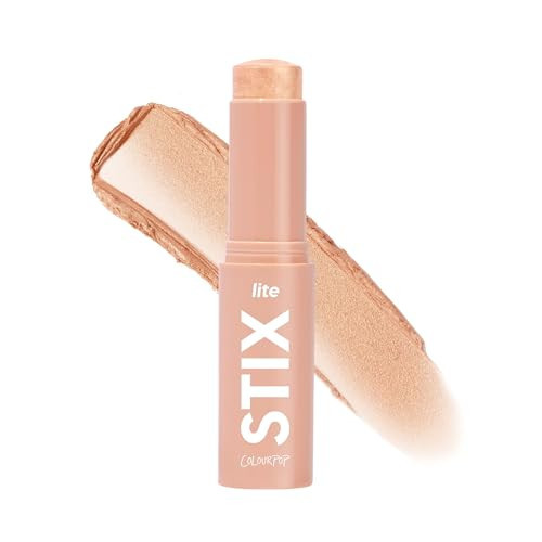 ColourPop Lite Stix Cream Highlighter - Blendable Highlighter Makeup with a Luminous, Dewy Finish - Long-Lasting Formula and Easy On-The-Go Application - Molten Hot (0.33 oz) | Amazon (US)