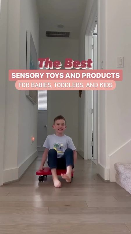 As kids play and explore their environment, their brains help them make sense of and understand the people and objects within that environment. 🧠 Here are a few of our top sensory toy picks that your child will love! 👶 #kidstoys #sensorytoys #kids #toys 

#LTKbaby #LTKkids
