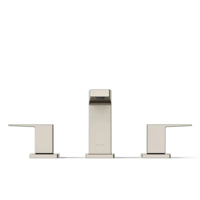 Kohler Honesty Widespread Bathroom Faucet with Pop-Up Drain Assembly, 3-Hole 2-Handle Bathroom Sink Faucet, 1.2 gpm | Wayfair North America