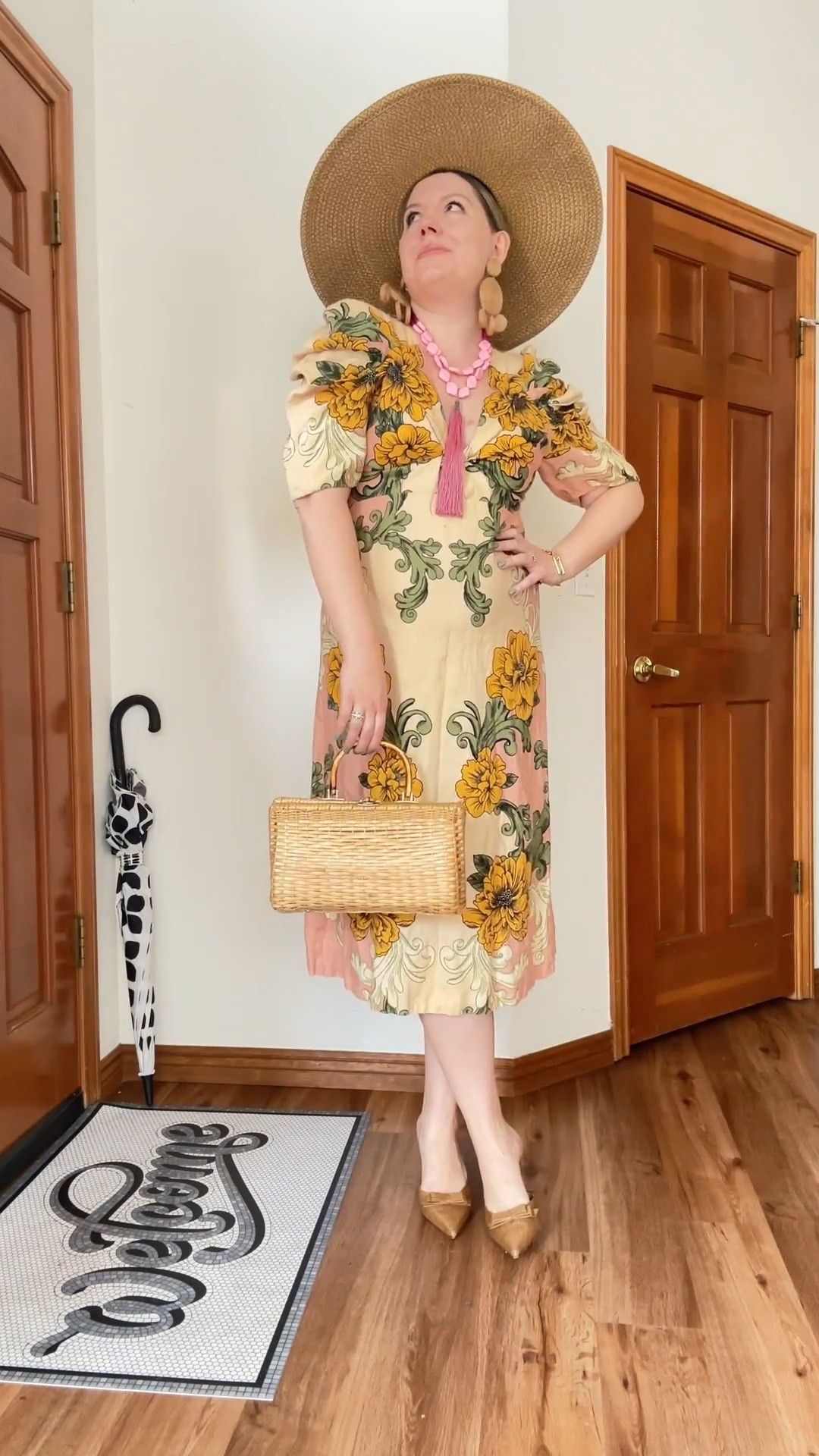 Tropical Luxe - Look 10
A curated style series 

I think the universe made a mistake…I was meant to be an eccentric independently wealthy artsy lady. Can I file an appeal??

Dress - Farm Rio
Shoes - Dillards
Necklace - Etsy
Bag - Vintage 
Hat - Eric Javits
Earrings - Simon Miller
Rings & Bracelet - Rocksbox 
Nail Polish - Ella & Mila

Comment SHOP below to receive a DM with the link to this post on my LTK ⬇ https://liketk.it/5Zrn9 #ltktall #ltkootd #ltkseasonal

#LTKSaleAlert #LTKSeasonal #LTKootd