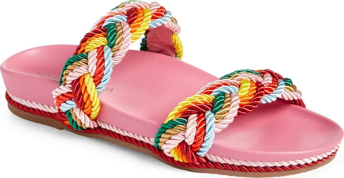 Yosi Samra Michelle Double Strap Slide Sandal (Women) | Nordstrom | Nordstrom
