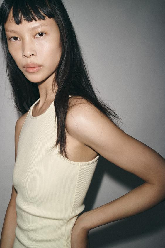 STRAPPY RIB TOP | Zara US