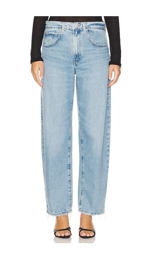 FRAME Low Slung Barrel Jeans in Ziggy. Size 29 | Revolve Clothing (Global)