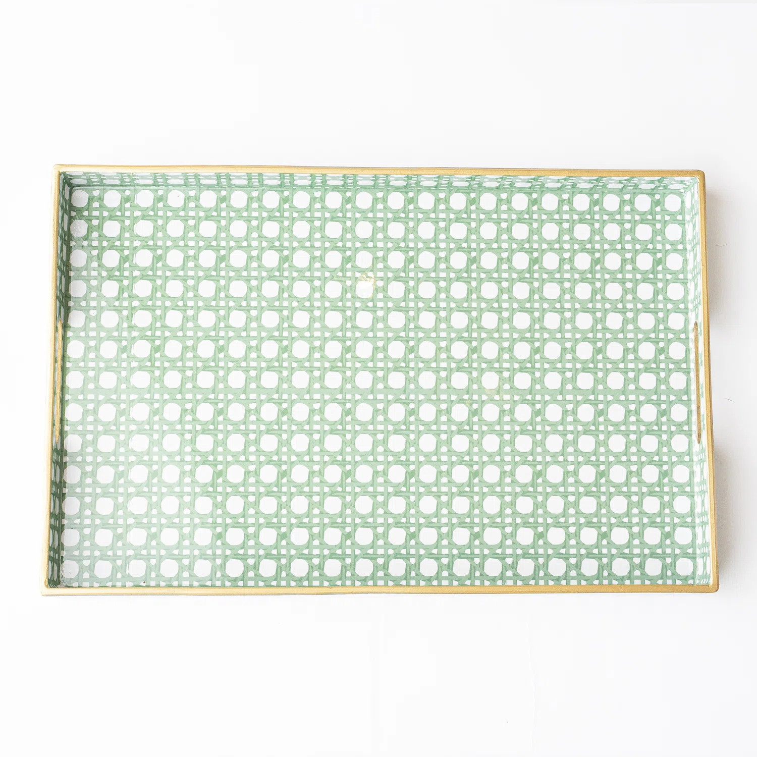Mercer41 Green Cane Vanity Tray | Wayfair | Wayfair North America