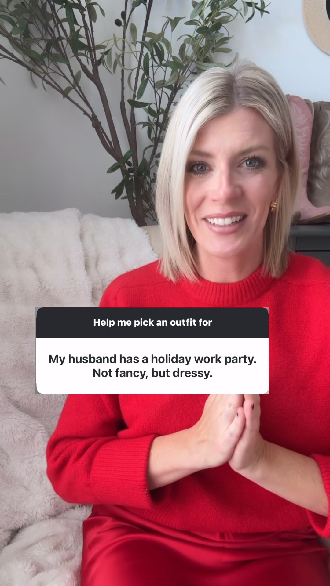 Holiday looks
Monochrome red
Holiday outfit #LTKStyleTip
Black Friday deals

#LTKHoliday #LTKSeasonal