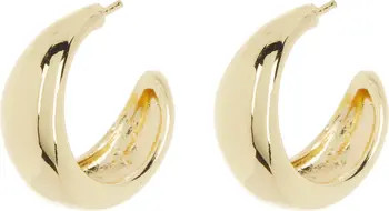 BaubleBar Goldtone Hoop Earrings | Nordstromrack | Nordstrom Rack