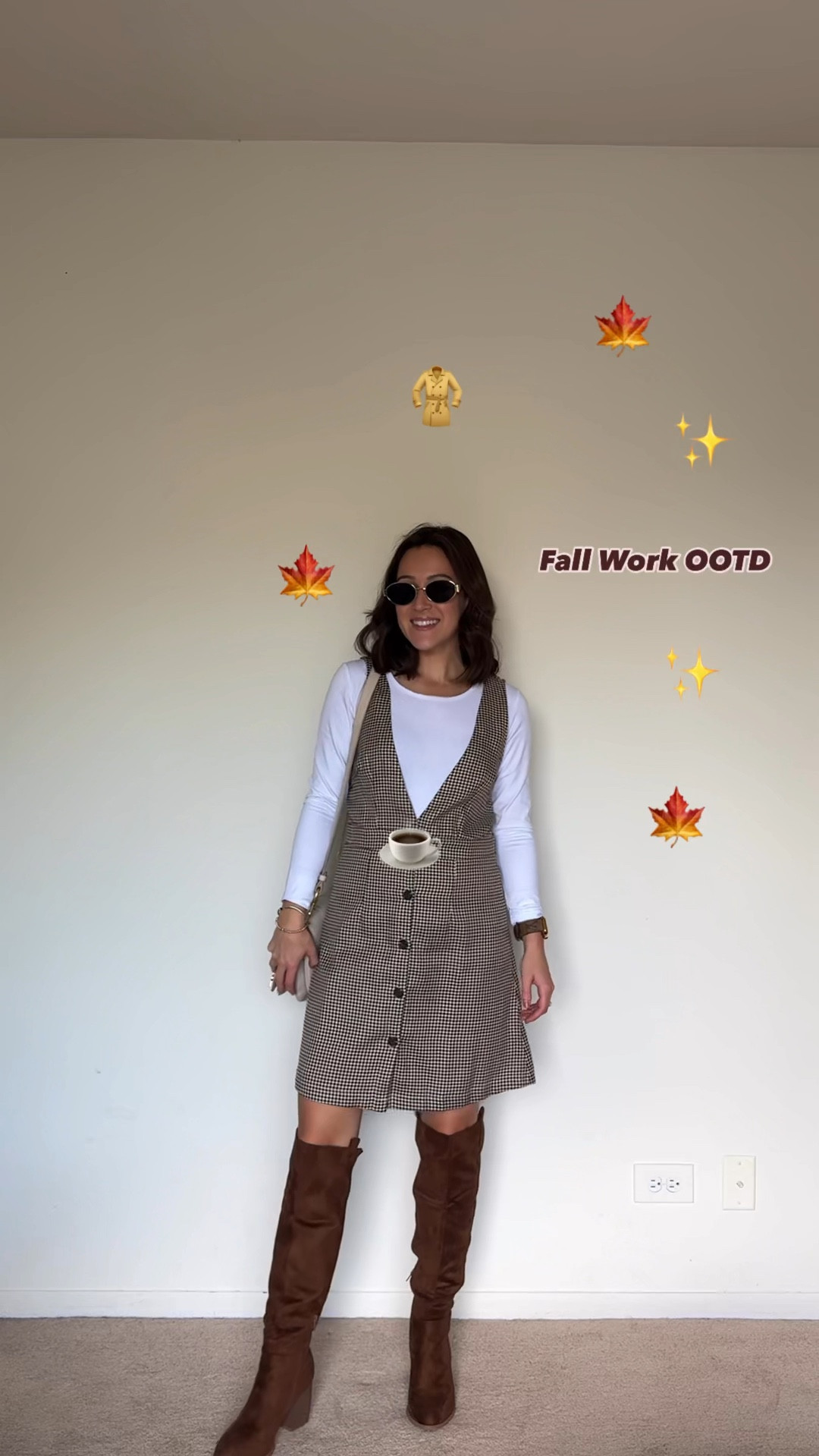 Fall is off to a great start with these versatile pieces 🍁😍! This bodysuit from @mangopop_us is the perfect base to every outfit! I can’t wait to style it so many ways throughout this season!

For this work look, my office tends to be chilly so I paired the long sleeve bodysuit with this super cute houndstooth dress and a knee high bootie!

Let me know in the comments if you would wear this!

#mangopopbodysuit #mangopop #mangopophub #primedaydeal

#LTKSaleAlert #LTKSeasonal #LTKVideo