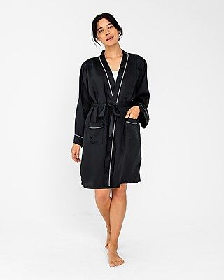 ettitude Sateen Robe | Express