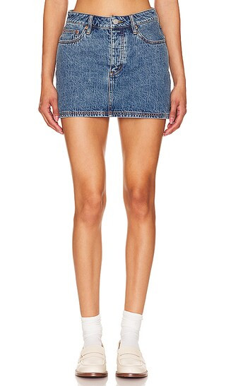 Holly Skirt in Classic Blue | Revolve Clothing (Global)