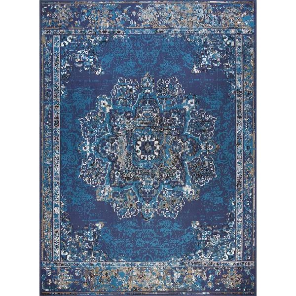 Schrader Blue Indoor/Outdoor Area Rug | Wayfair North America