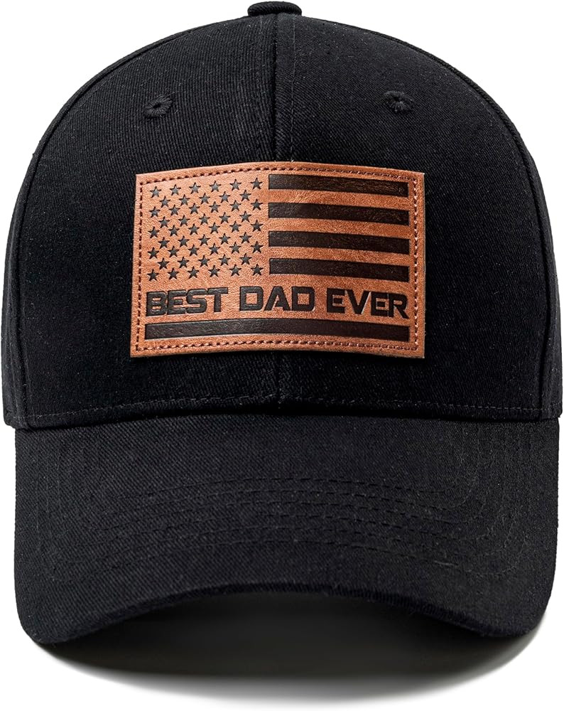 68LDROOTER Best Dad Ever American Flag Hat, Dad Hat Fathers Day Birthday Gifts for Dad Papa from ... | Amazon (US)