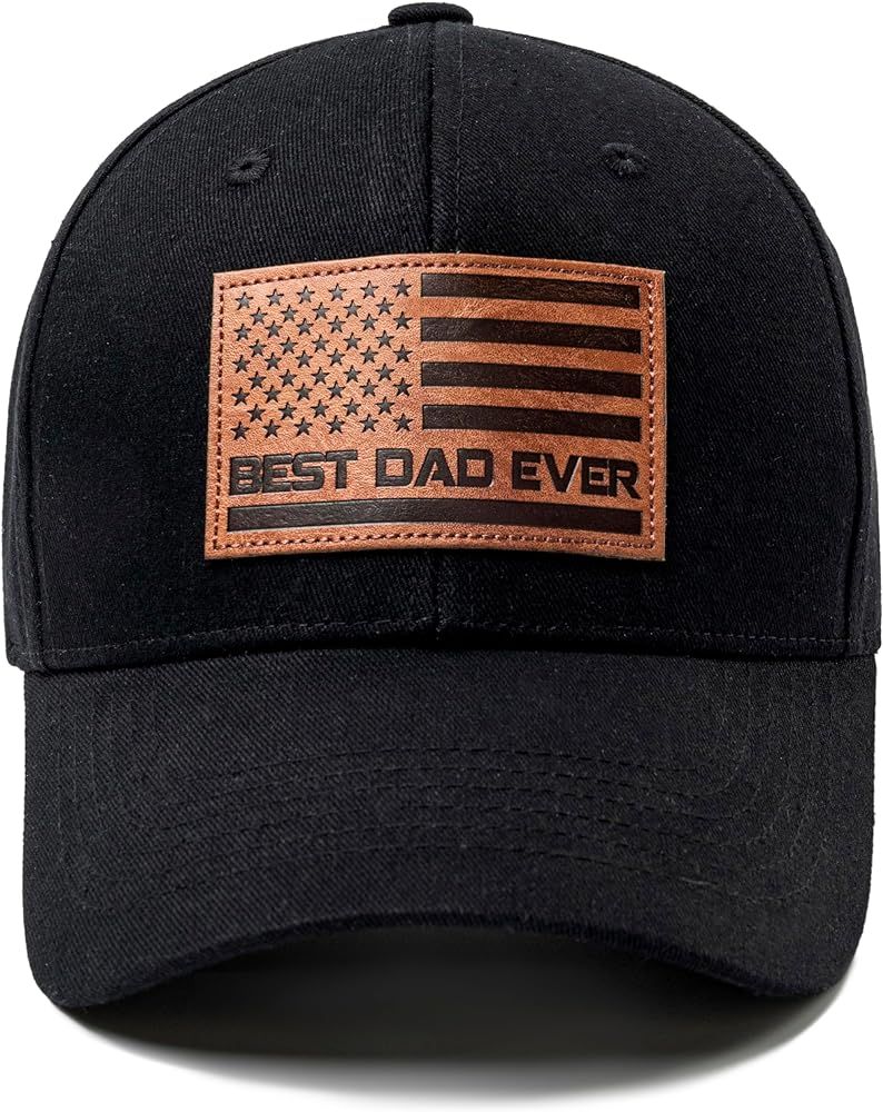 Best Dad Ever American Flag Hat, Dad Hat Fathers Day Birthday Gifts for Dad Papa from Daughter So... | Amazon (US)
