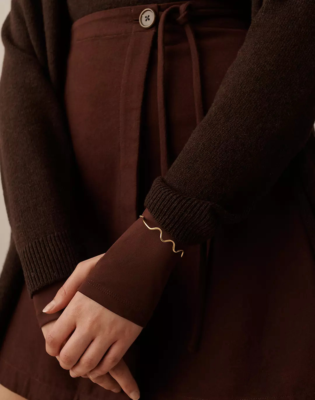 Wavy Cuff Bracelet | Madewell