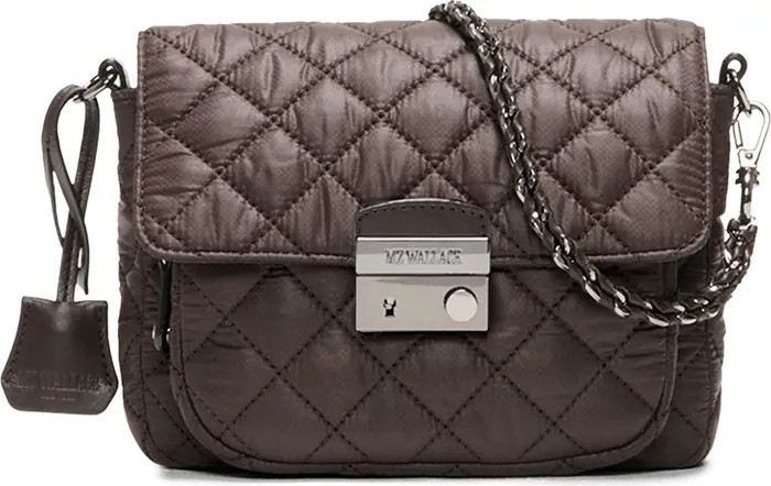Small Crosby Lock Quilted Nylon Crossbody Bag | Nordstrom