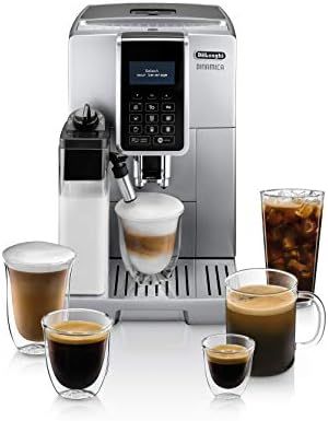 De'Longhi ECAM35075SI Dinamica with LatteCrema Fully Automatic Espresso Machine, Silver | Amazon (US)