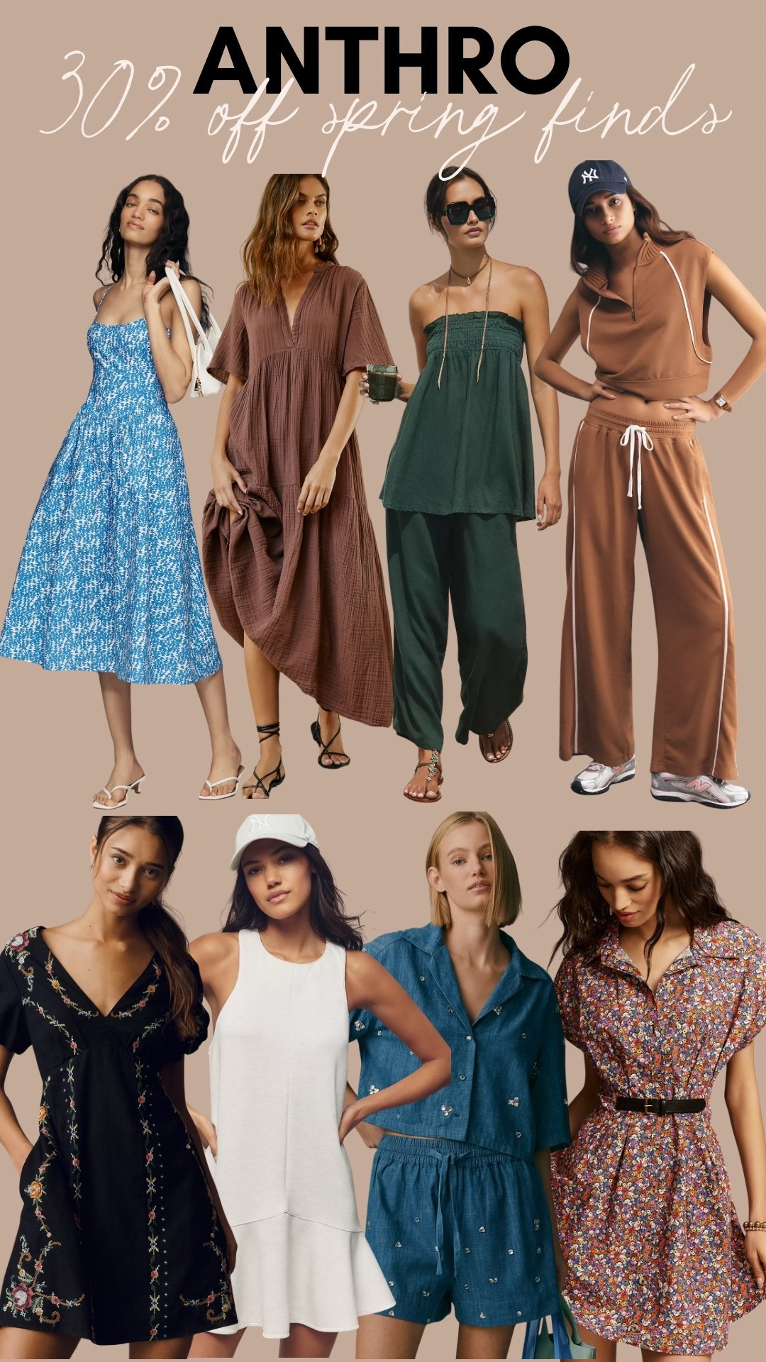 30% off select spring finds at anthro!! 

#LTKSaleAlert