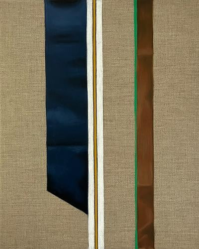 Gold Pinstripe One  | Artfully Walls