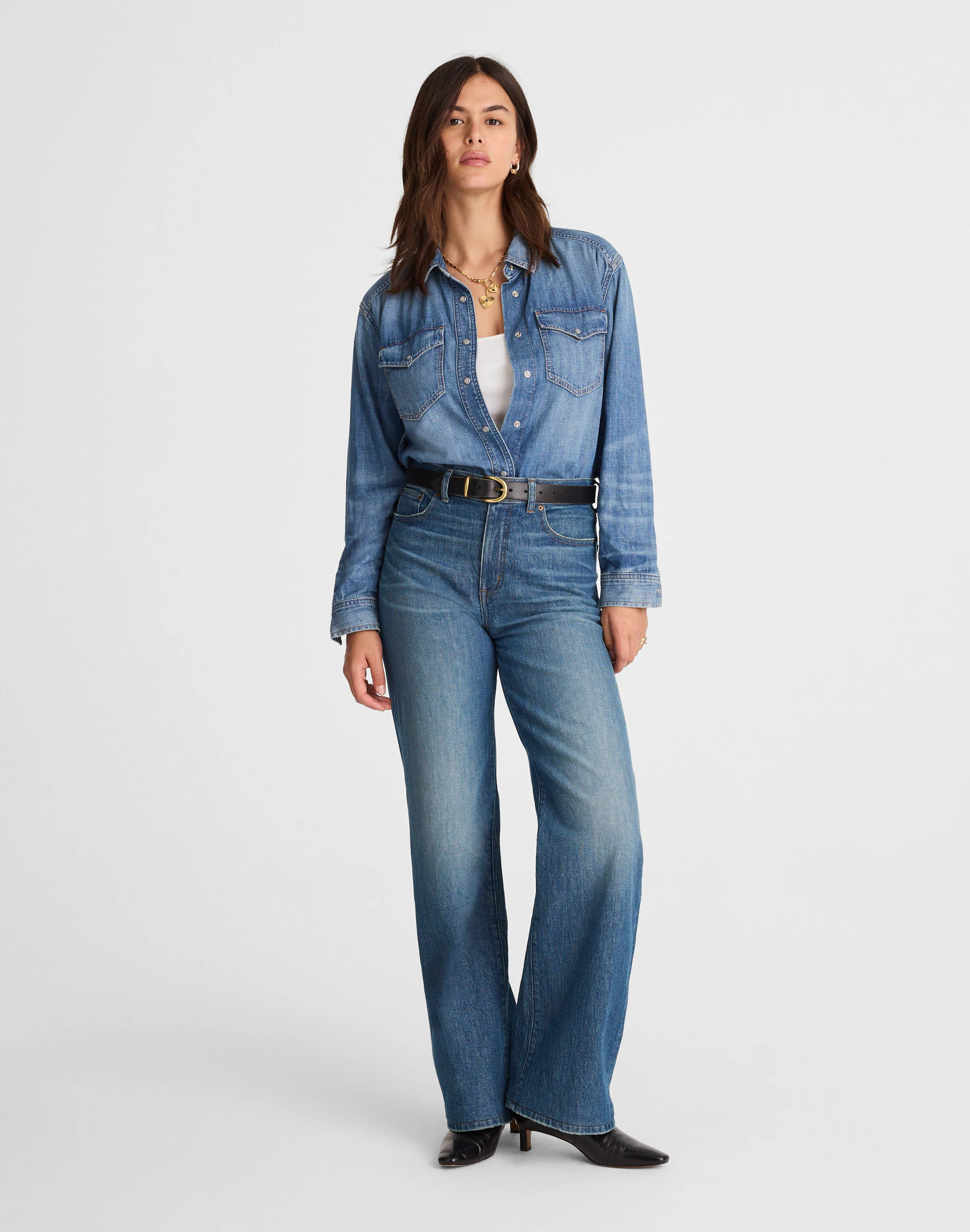 The Tall Perfect Vintage Wide-Leg Jean | Madewell