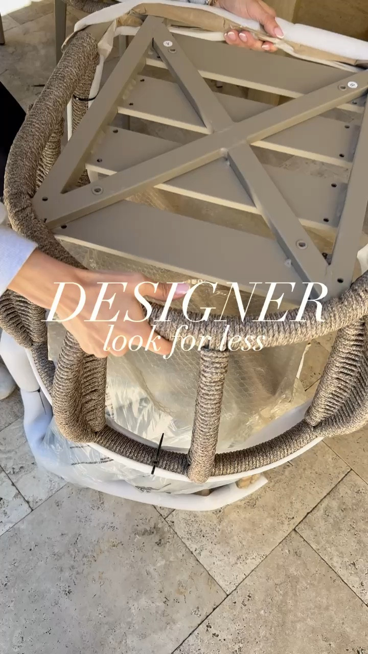 My hand woven and rust proof outdoor chairs are finally back in stock! I really love how they elevate my outdoor living space! 🥰

Amazon, Rug, Home, Console, Amazon Home, Amazon Find, Look for Less, Living Room, Bedroom, Dining, Kitchen, Modern, Restoration Hardware, Arhaus, Pottery Barn, Target, Style, Home Decor, Summer, Fall, New Arrivals, CB2, Anthropologie, Urban Outfitters, Inspo, Inspired, West Elm, Console, Coffee Table, Chair, Pendant, Light, Light fixture, Chandelier, Outdoor, Patio, Porch, Designer, Lookalike, Art, Rattan, Cane, Woven, Mirror, Luxury, Faux Plant, Tree, Frame, Nightstand, Throw, Shelving, Cabinet, End, Ottoman, Table, Moss, Bowl, Candle, Curtains, Drapes, Window, King, Queen, Dining Table, Barstools, Counter Stools, Charcuterie Board, Serving, Rustic, Bedding, Hosting, Vanity, Powder Bath, Lamp, Set, Bench, Ottoman, Faucet, Sofa, Sectional, Crate and Barrel, Neutral, Monochrome, Abstract, Print, Marble, Burl, Oak, Brass, Linen, Upholstered, Slipcover, Olive, Sale, Fluted, Velvet, Credenza, Sideboard, Buffet, Budget Friendly, Affordable, Texture, Vase, Boucle, Stool, Office, Canopy, Frame, Minimalist, MCM, Bedding, Duvet, Looks for Less

#LTKSeasonal #LTKHome #LTKVideo