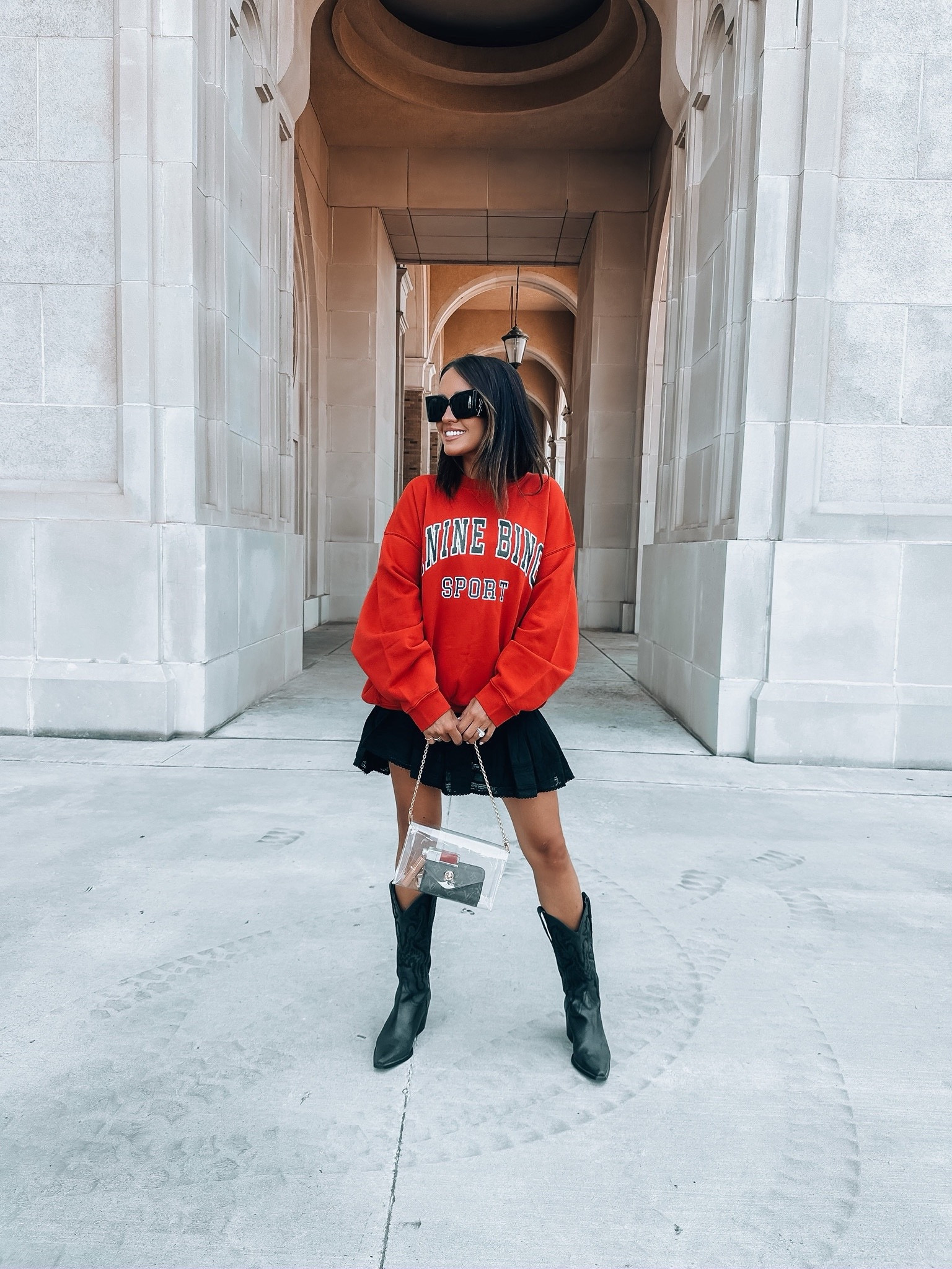 Outfit inspo - red and black outfit - gameday outfit 

#LTKSeasonal #LTKStyleTip