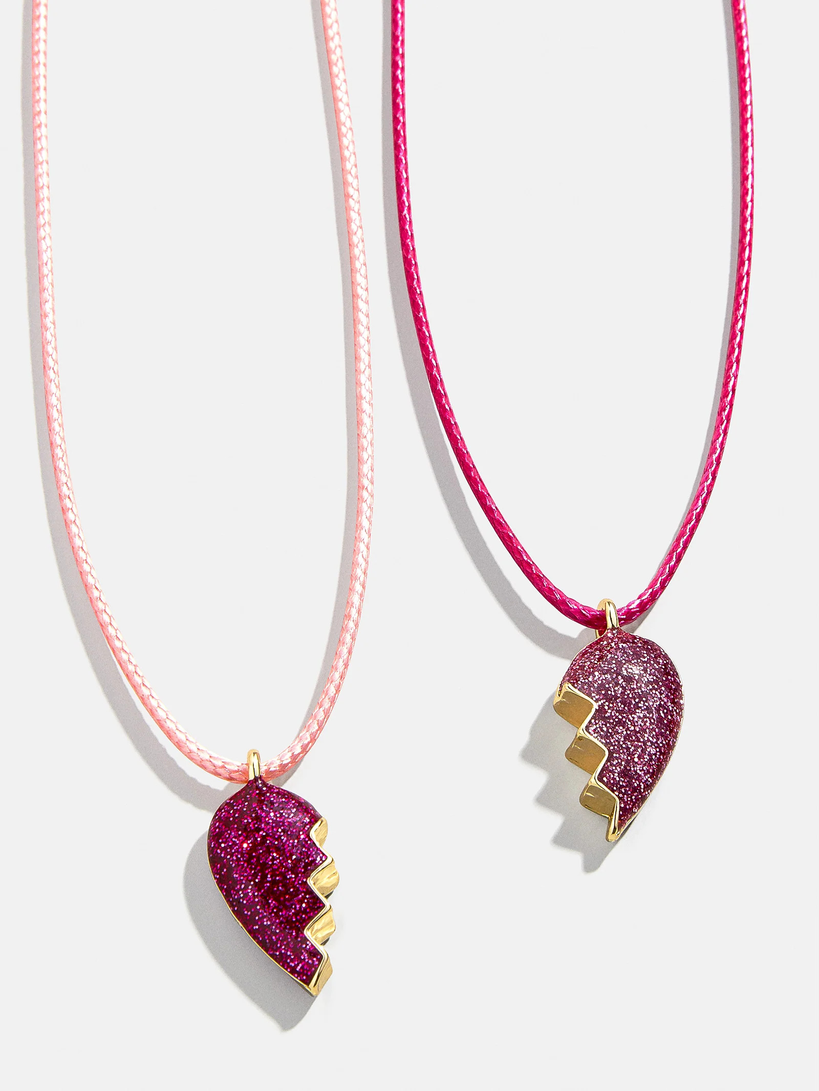 Kids' Heart BFF Necklace Set - Split Heart | BaubleBar (US)