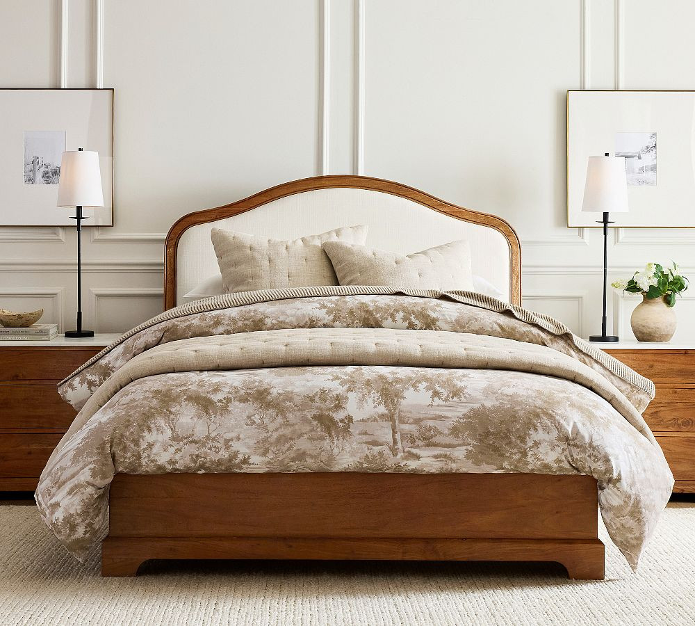 Scarlett Upholstered Bed | Pottery Barn (US)