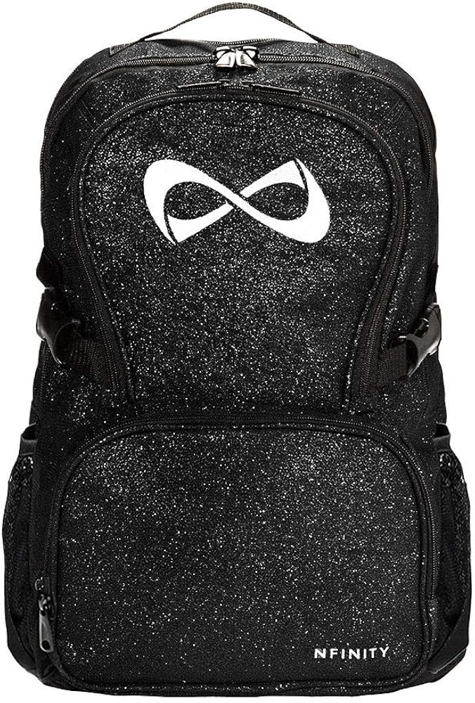 Nfinity Sparkle Backpack for Cheerleaders – Glitter Finish, Lightweight and Durable, with Ample... | Amazon (US)