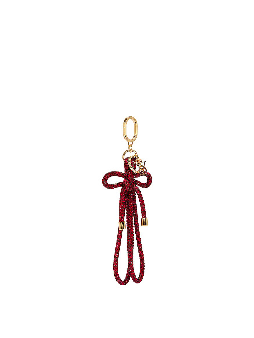 Buy Knotted Shine Wristlet Strap Keychain, Red Lacquer - Order Small Accessories online - Victori... | Victoria's Secret (US / CA )