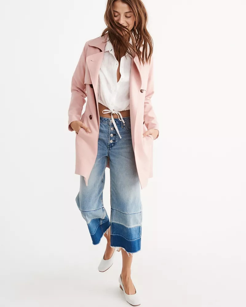 Classic Trench Coat | Abercrombie & Fitch US & UK