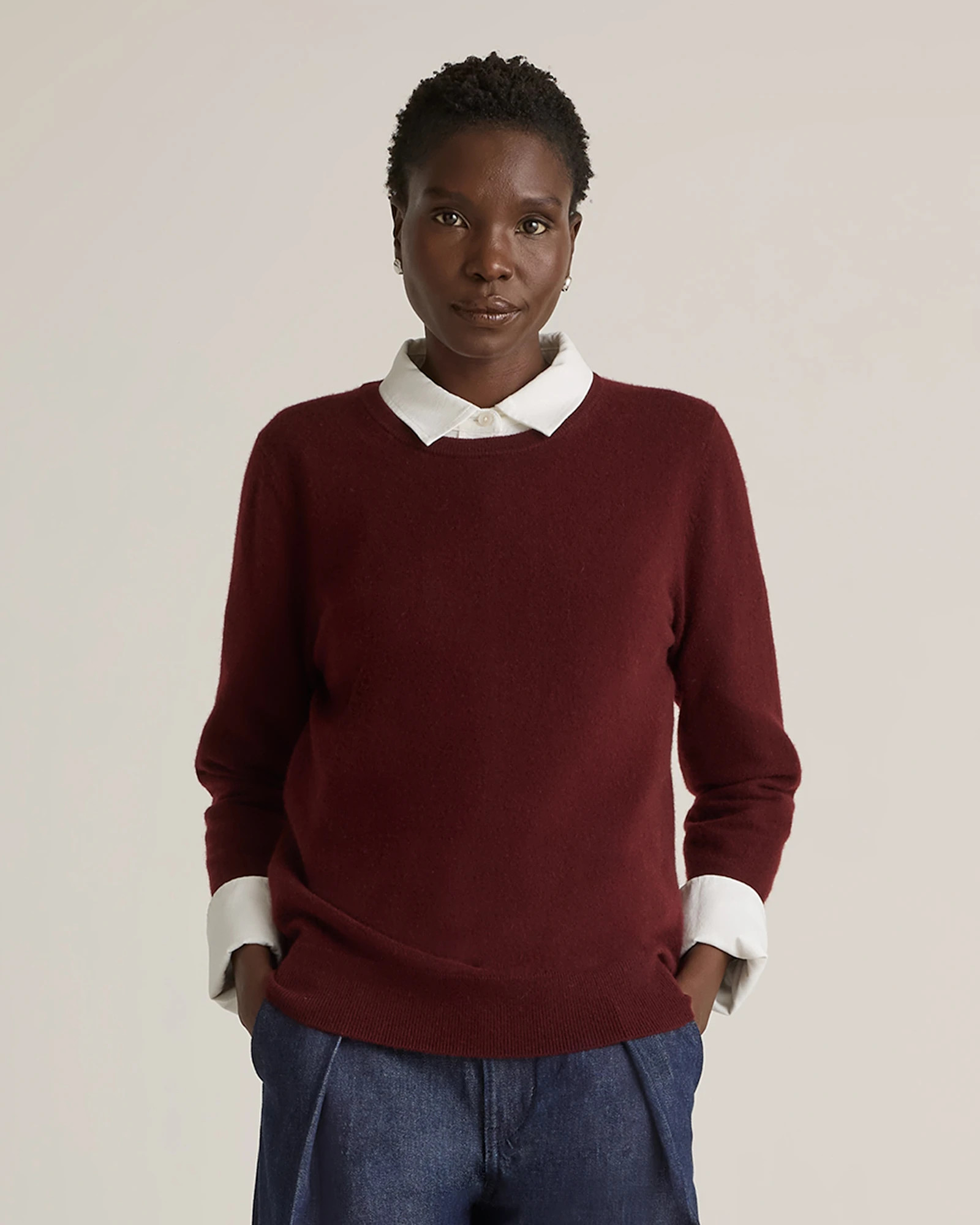 The $50 Cashmere Crewneck Sweater | Quince | Quince