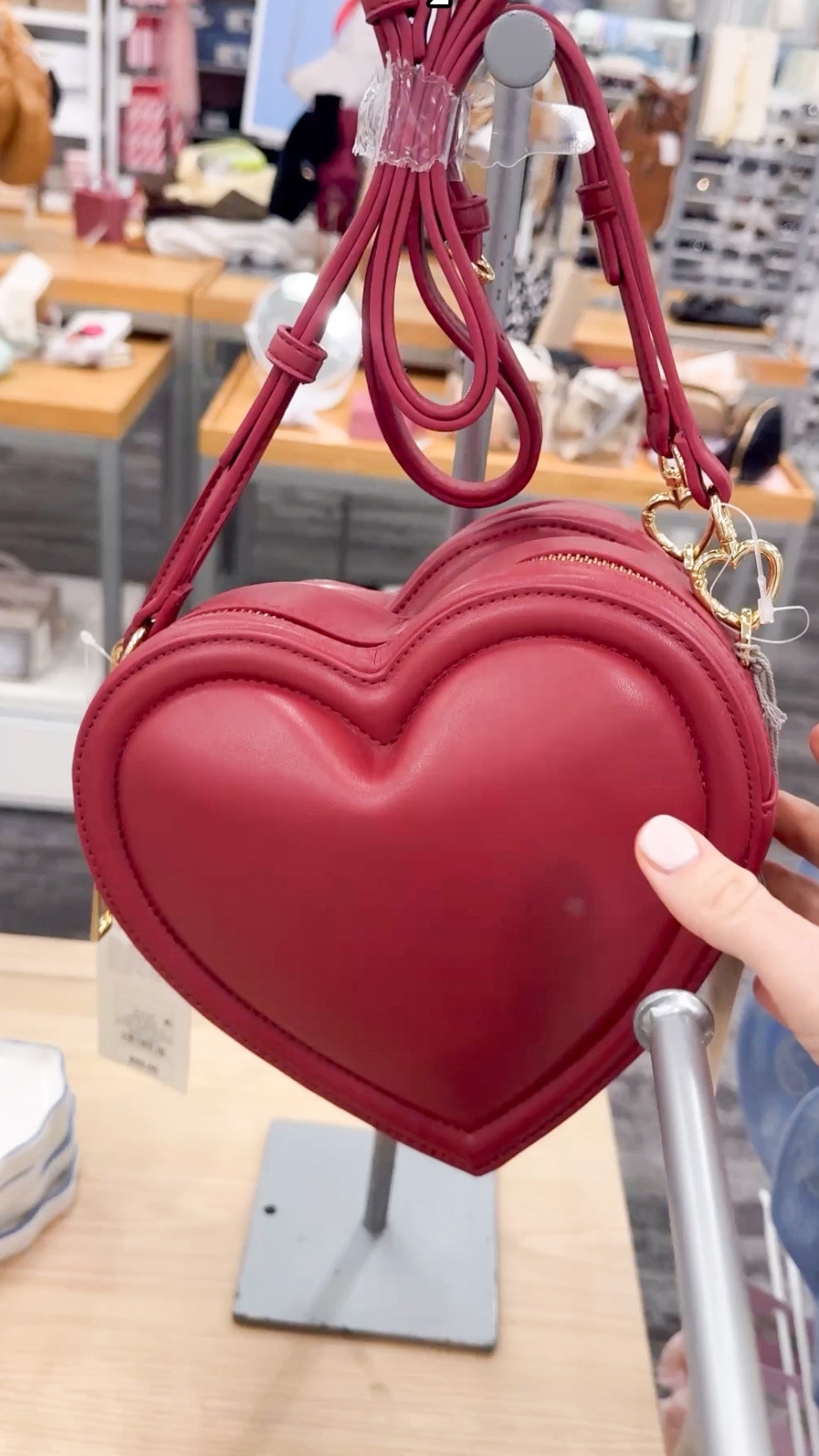 Comment BAGS to have links to these fun new HANDBAGS sent to your inbox ♥️🎯🛒!!

I did a double take when I saw these bags because they’re so unique and all super cute in their own way! Each one has special details that make it fun and different. They can obviously be used anytime of year, but Valentine’s Day or February would definitely be a perfect time to sport them 💕💘! #mytargetcart 🎯🛒

#targetstyle #target #targetfashion #targetlove #targetteachers #targetlife #targetdoesitagain #targetmom #targetbullseye #bullseye #bullseyesplayground #targethaul #valentines #valentinesday #valentinesbag #handbag #heart #targetmademedoit #sharemytargetstyle 

#LTKItBag #LTKSeasonal #LTKFindsUnder50