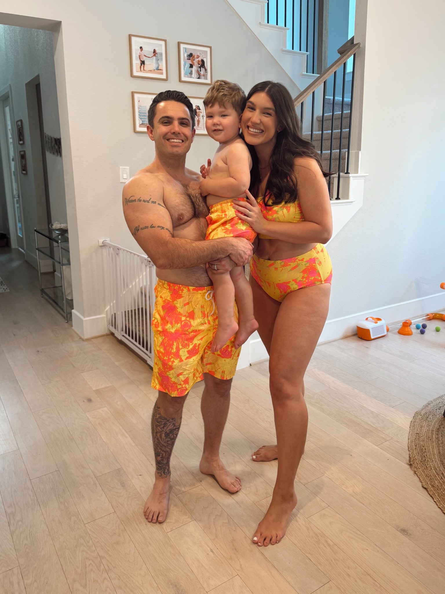 Matching family swimsuit season is here!!!👙🩳☀️

Matching family swimsuits, bathing suits, high waisted swimsuit, midsize swimwear, curvy swimsuit, men’s swimsuit, toddler swimsuit, toddler boy swimwear, matching family outfit, spring break, vacation outfit

#LTKKids #LTKSeasonal #LTKFamily