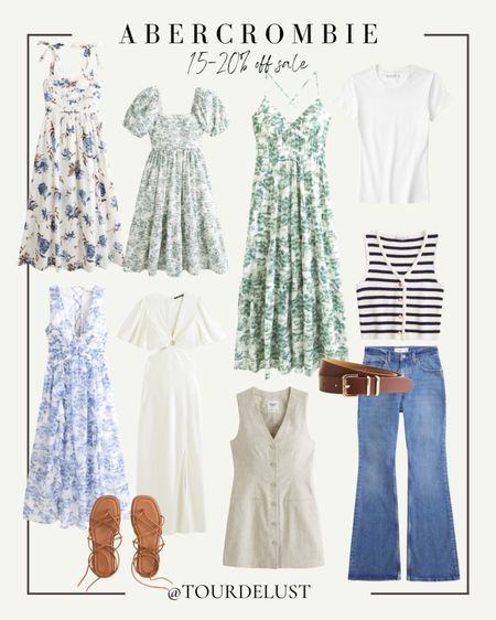 Abercrombie sale, spring outfits, floral dresses 

#LTKstyletip #LTKtravel #LTKSpringSale