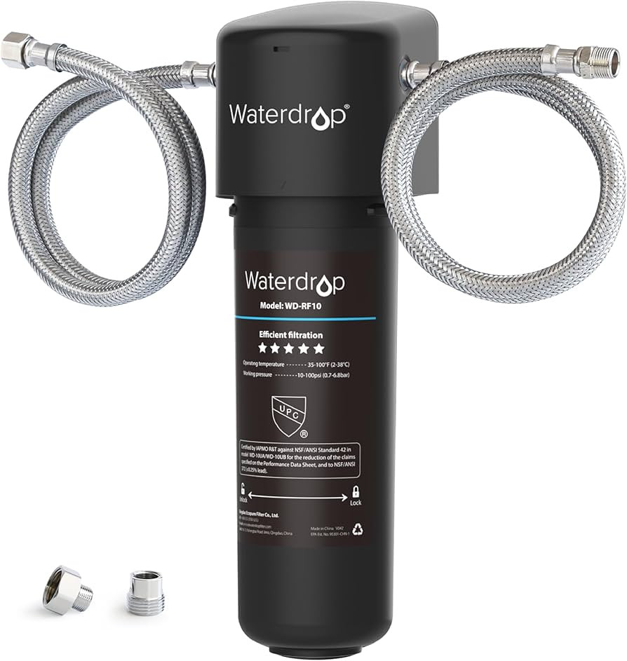 Waterdrop 10UA Under Sink Water Filter System, Reduces PFAS, PFOA/PFOS, Lead, Chlorine, Bad Taste... | Amazon (US)