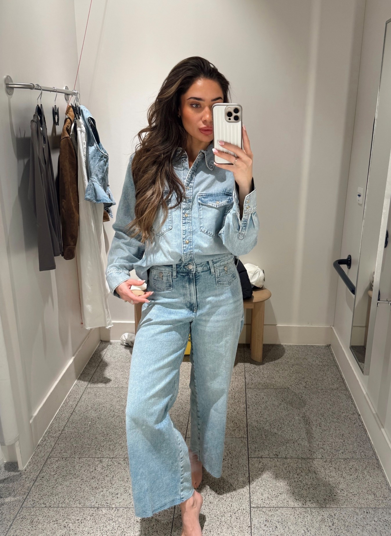 The perfect spring/ summer double denim outfit 😎 🩵

#LTKjeans #LTKspring #LTKuk
