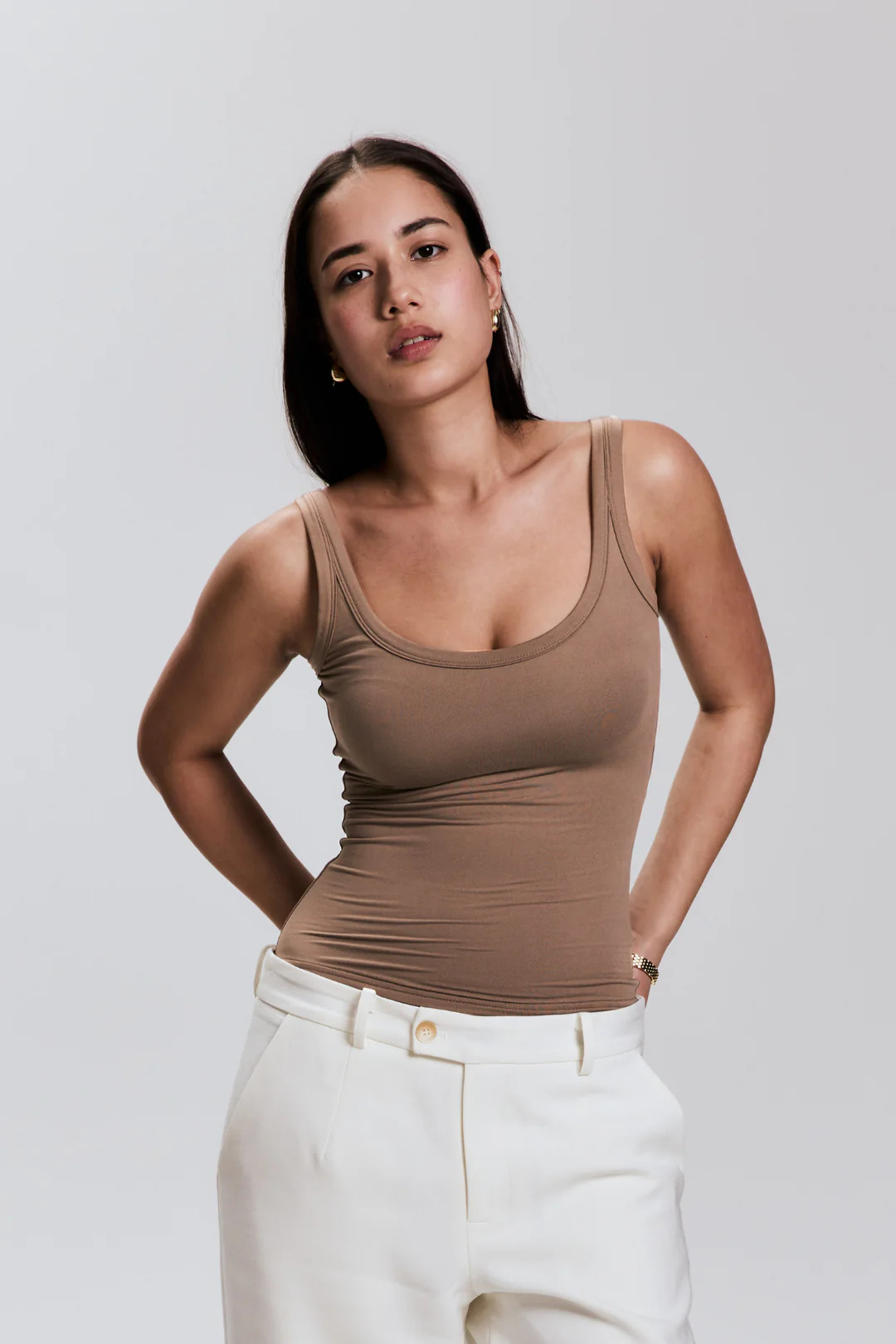 Latte Tank Top | All for Mimi