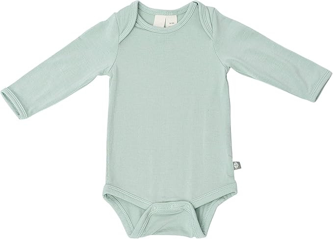 KYTE BABY Soft Bamboo Rayon Long Sleeve Unisex Bodysuit, 0-24 Months | Amazon (US)