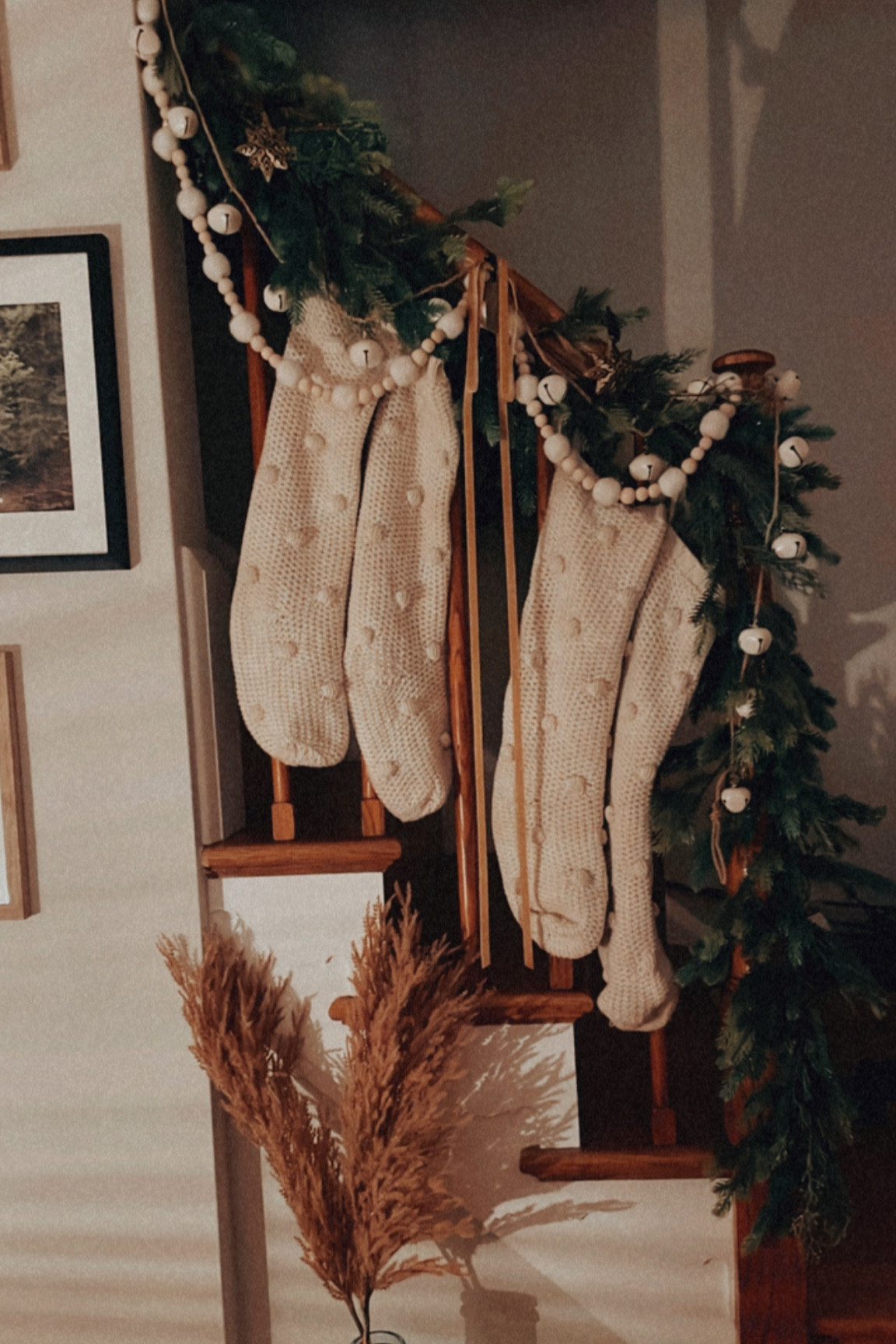 Christmas stair garland is making my home feel very cozy and festive! PLUS, i found garland that isn’t $60 lol $30 at target and it looks just as good!

#holidaydecor #holidaystairs #garland #christmasgarland #christmasdecor

#LTKHoliday #LTKunder50 #LTKhome