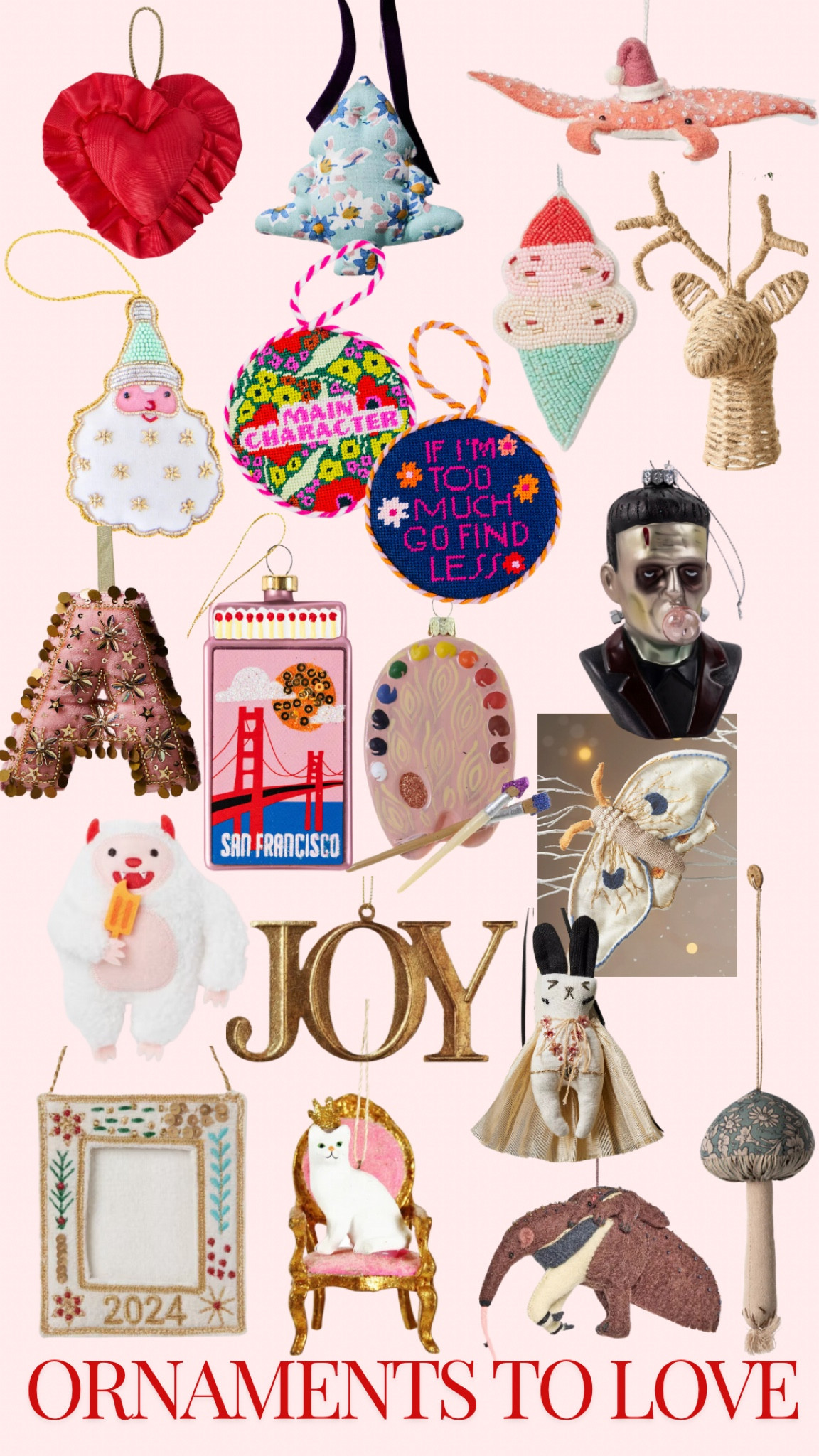 Fun ornaments to add to your collection this year for Christmas 

#LTKHome #LTKHoliday #LTKGiftGuide