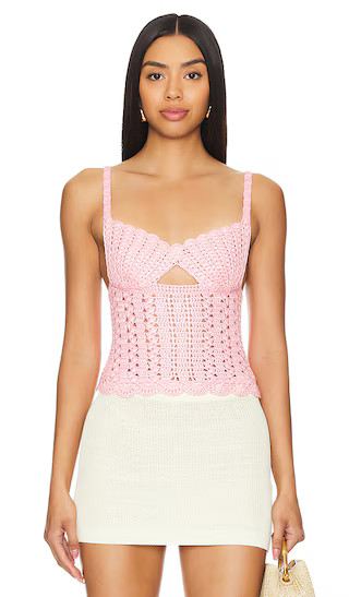Sandri Tank in Pink | Revolve Clothing (Global)